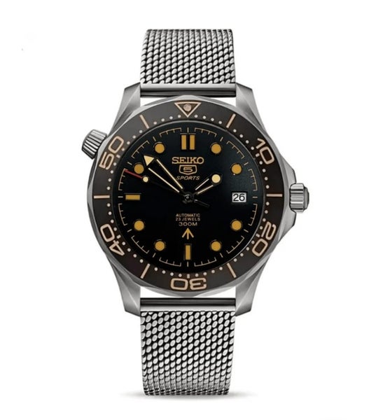 Seiko Custom - 007 Seamaster MOD - $1 RESERVE64818653245825110