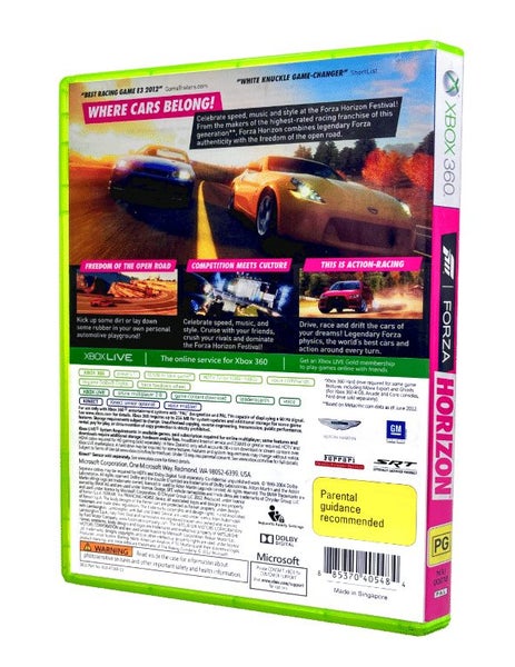 Forza Horizon (Xbox 360) *MINT COMPLETE* Carousel 2