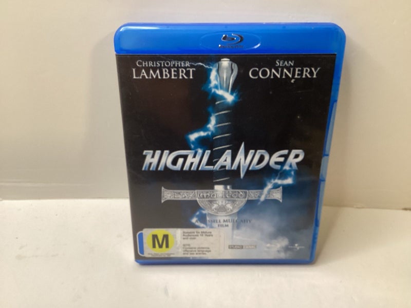 Highlander + Highlander 2 Renegade Version Blu-Ray ( Region B) Carousel 2