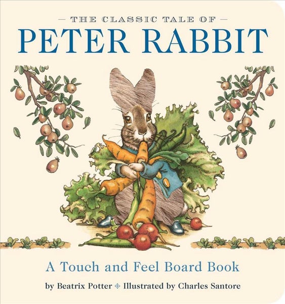 The Classic Tale of Peter Rabbit Touch and Feel Board Book by Beatrix Potter - B Carousel 1
