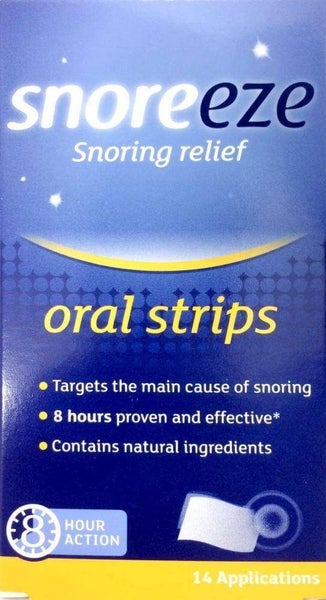 Snoreeze Oral Strips 14 Strips Carousel 1