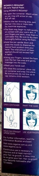 Regaine Women's Extra Strength Minoxidil 5% 4 months 120gm Carousel 4