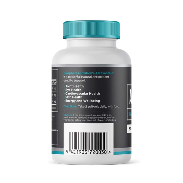 Biosphere Astaxanthin 60 Softgels Carousel 2
