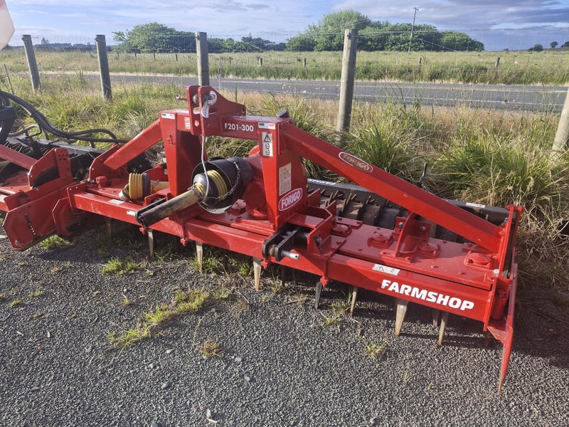 Heavy Duty 3m Forigo Power Harrow - Ex Hire Unit save $$ Carousel 2