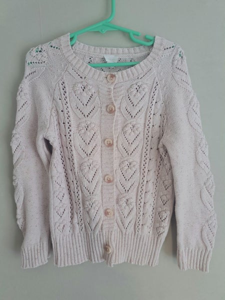 Jamie Kay Sophie Cardigan Size 4 - Butterfly Fleck/Pink Carousel 1