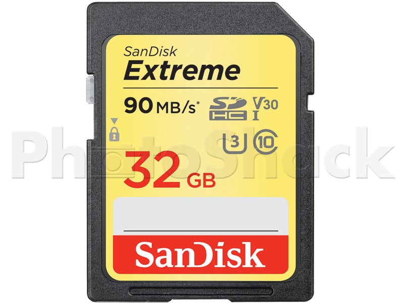 Sandisk SD Extreme SDHC Memory Card - 32GB Carousel 1