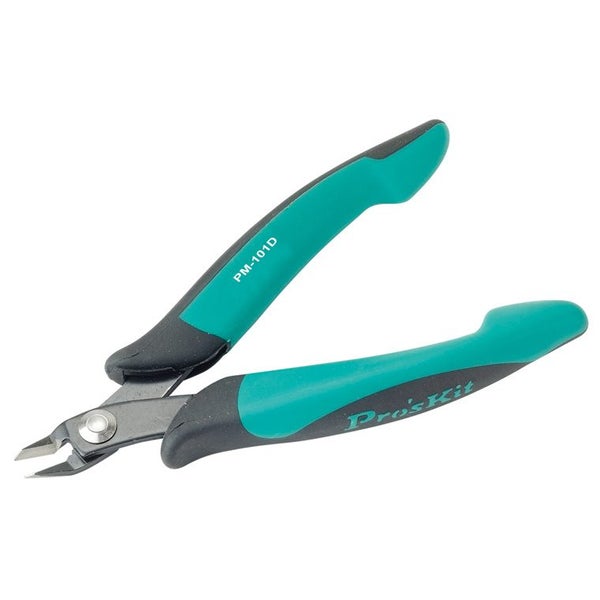 ProsKit PM-101D Flush Cutter Plier (135mm) For cut Copper wire or Trim Lead Made Carousel 2
