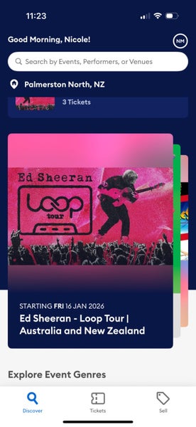 3x ed shereen front GA tickets Carousel 1