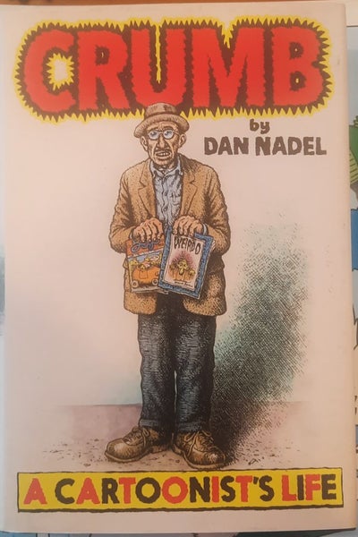 Crumb biography! New! Hardcover! Carousel 1