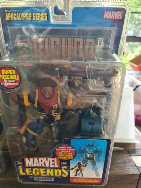 Bishop action figure with comic book mint unopened Retro 9064826869709185114