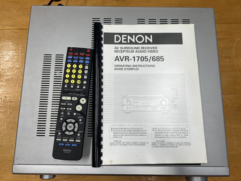 Denon AVR-1705 AV Receiver – Very Good Condition Carousel 11