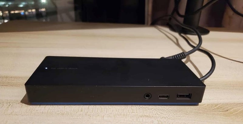 HP Elite USB-C Docking Station with 65W AC Charger for USB-C Laptop Carousel 1