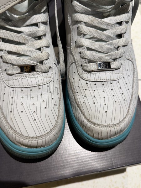 Nike Lunar Force 1 Mid LTHR Pure Platinum Size 10US64825172522242113