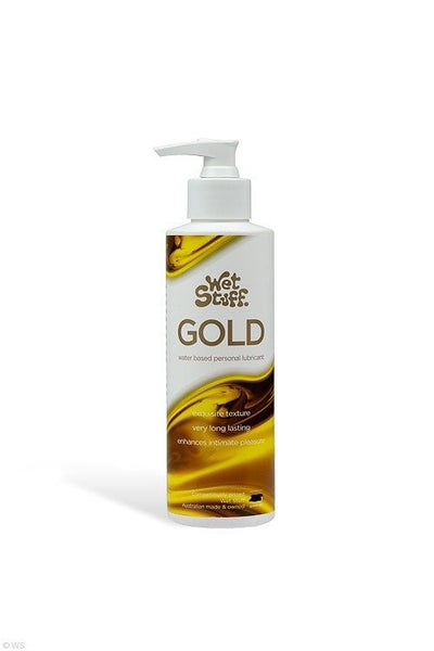 Wet Stuff Gold Water Based Personal Lubricant 270g Carousel 1