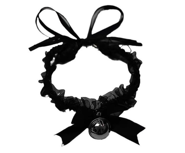 Lace Bell Choker Necklace Sexy Lingerie Accessory Carousel 1