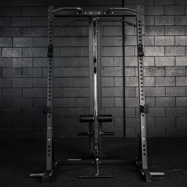 Prodigy Commercial Half Rack with Lat Pulldown Attachment Carousel 3