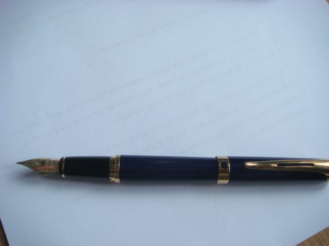 WWATERMAN PARIS 18K 750 FOUNTAIN PEN Carousel 5