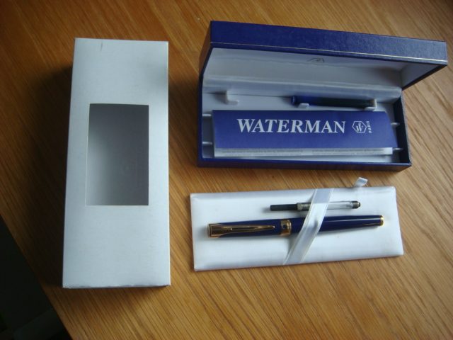 WWATERMAN PARIS 18K 750 FOUNTAIN PEN Carousel 2