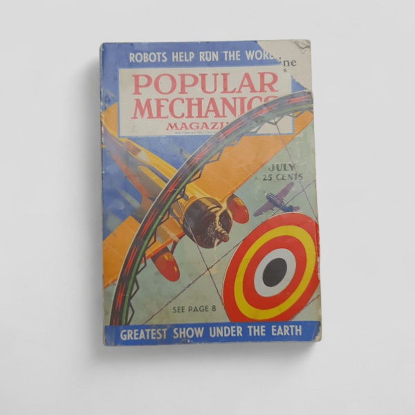 Popular Mechanics Magazine July (Greatest Show Under the Earth) Carousel 1