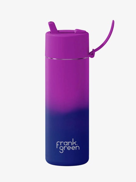 Frank Green Twilight Colour Changing SS Ultralite Reusable Bottle with Flip S... Carousel 1