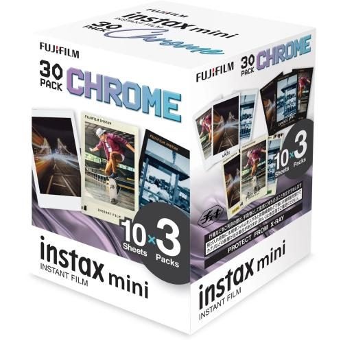 Fujifilm Instax Mini Film 30-Pack Chrome [50309] Carousel 1