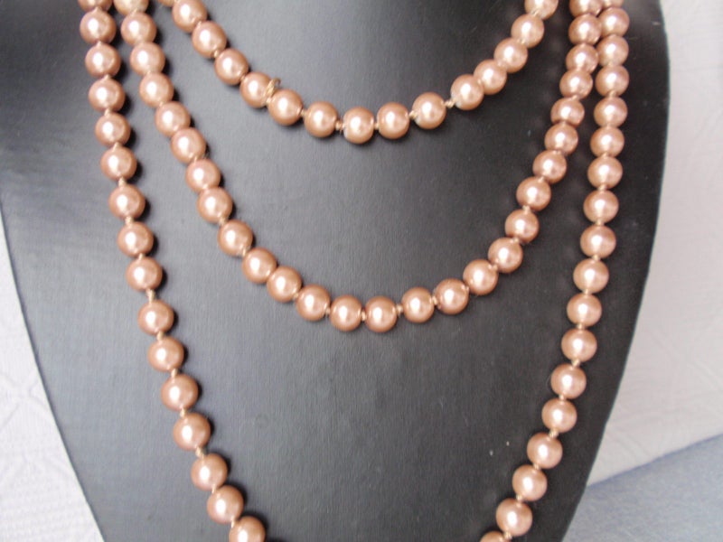 Exquisite pearl necklace -Opera Length- 112 grams Carousel 2