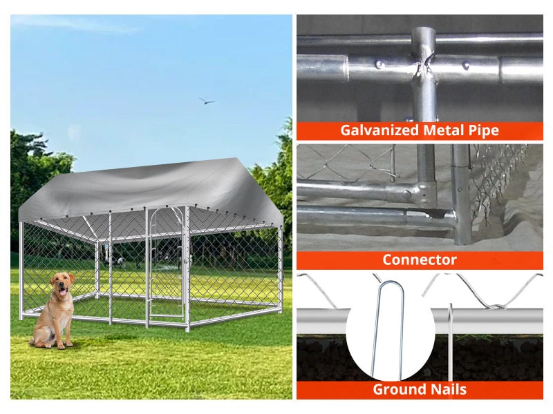 Dog run 4x2.3x2.3m Carousel 8