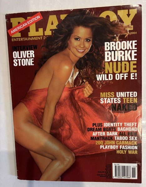 Brooke Burke Playboy magazine Carousel 1