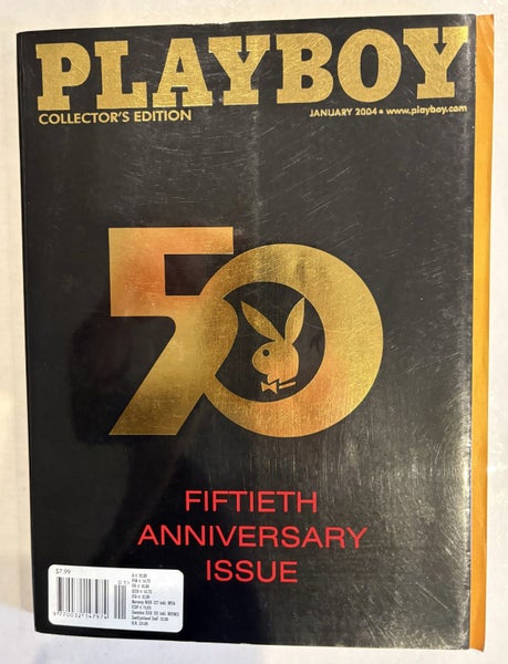 Playboy 50th edition magazine Carousel 1