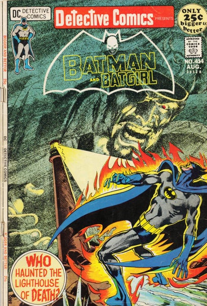 American Bronze Age Comic: Detective Comics No. 414 -- Batman and Batgirl Carousel 1