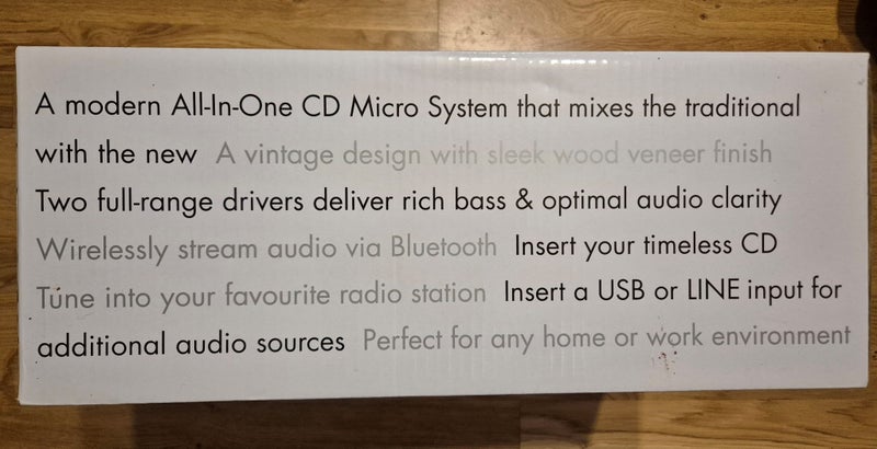 All on One CD Micro System Carousel 2
