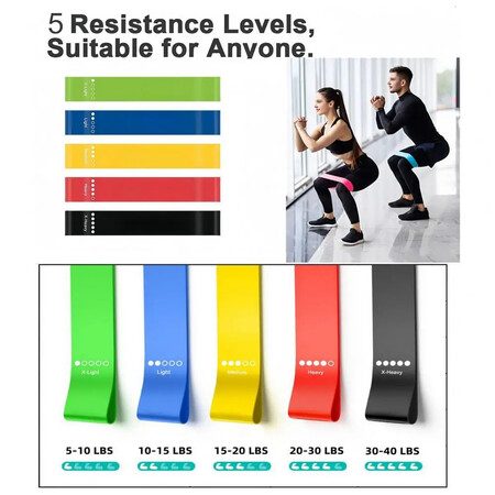 9Pcs Pilates Circle Rings Training Set Yoga Fitness Pilates Ring Grip Resistance Carousel 2