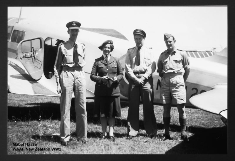 Photo Set: WW2 WAAF New Zealand Mabel Haase Set of 30 Reproduction 6x4" Photos Carousel 1