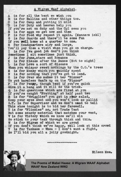 Photo Set: WW2 WAAF New Zealand Mabel Haase Set of 30 Reproduction 6x4" Photos Carousel 2