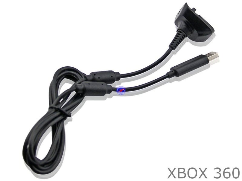 Xbox 360 Controller Charger (Black) | Charge USB Cable (NZ) Carousel 1