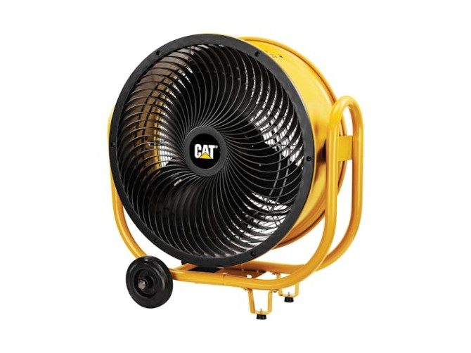 Caterpillar Industrial Drum Fan 60cm 6500CFM Carousel 12