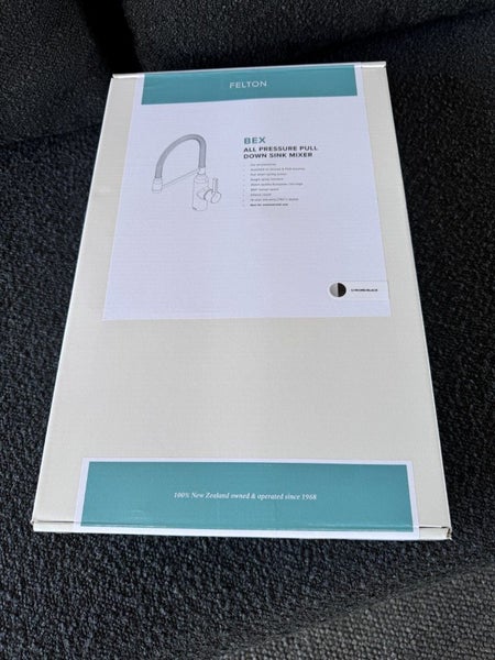 Felton Bex all pressure pull-down Sink Mixer (Chrome/Black)64834912875011111