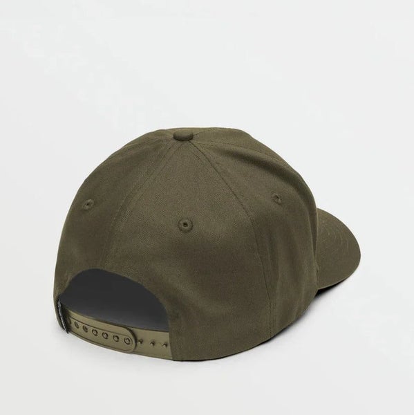 Volcom Embossed Stone Adjustable Hat - Wintermoss Carousel 2