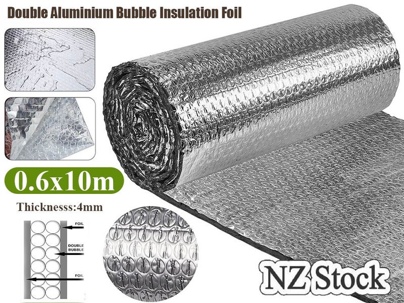 Double-Layer Aluminium Bubble Foil Insulation (Auckland Stock) Carousel 1