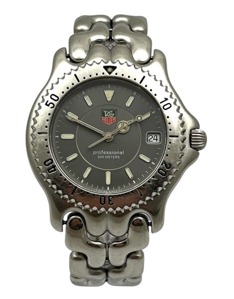 TAG Heuer SEL Vintage Quartz Steel Mens Quartz Wristwatch WG1112-KO on Bracelet64836617252355110