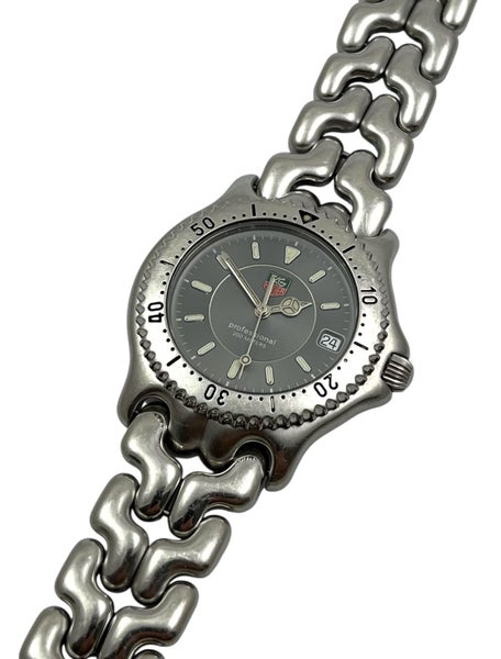 TAG Heuer SEL Vintage Quartz Steel Mens Quartz Wristwatch WG1112-KO on Bracelet64836617252355111