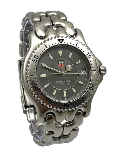 TAG Heuer SEL Vintage Quartz Steel Mens Quartz Wristwatch WG1112-KO on Bracelet64836617252355113