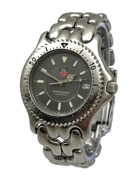 TAG Heuer SEL Vintage Quartz Steel Mens Quartz Wristwatch WG1112-KO on Bracelet64836617252355114