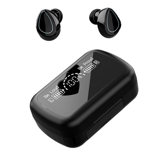 Bluetooth 5.3 Headset Digital Power Display Wireless Earbuds Long Life Less Carousel 2