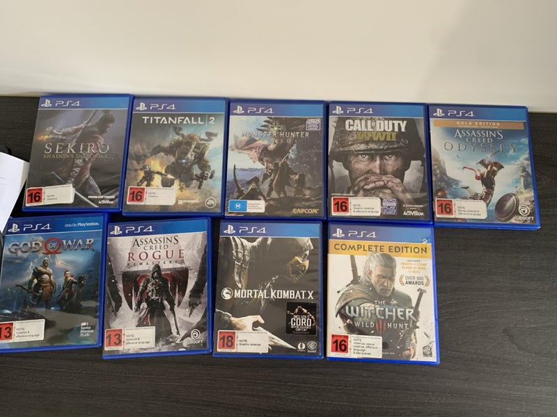 PlayStation 4 games64837322257025110