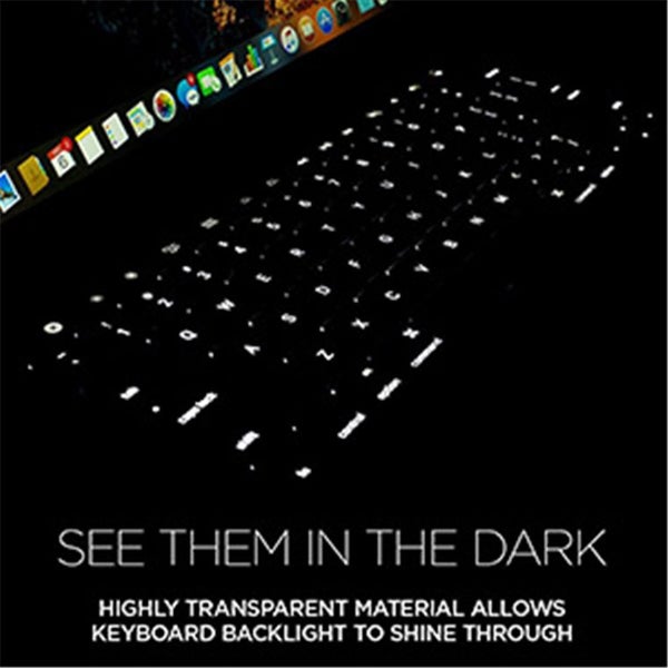 Ultra Thin Keyboard Cover Protector - Apple 13" Macbook Air with M1 Chip Carousel 5