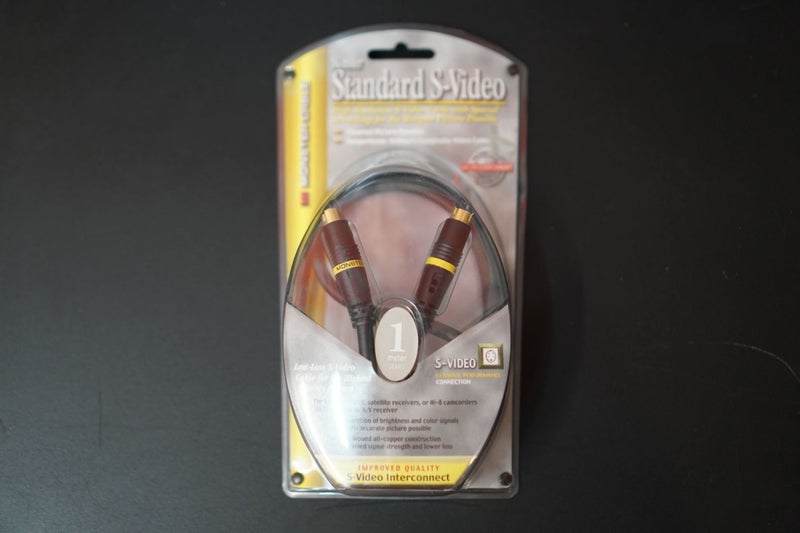 Monster Cable S-Video Cable 1 Meter Carousel 1