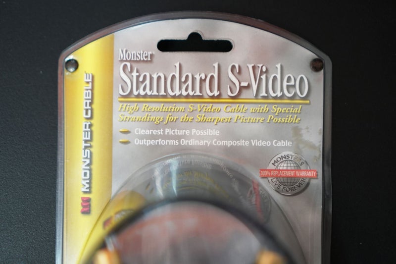 Monster Cable S-Video Cable 1 Meter Carousel 2