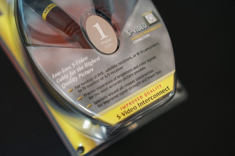 Monster Cable S-Video Cable 1 Meter Carousel 3