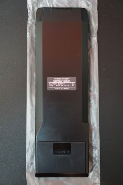 Harman Kardon HK3400/HK3500 Remote Control Made in Japan - New Old Stock Carousel 2